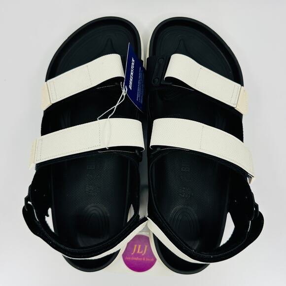 Birkenstock Men\'s Tatacoa Futura Black/White Birko-Flor Sandals Size 44 / 11 US main image 10